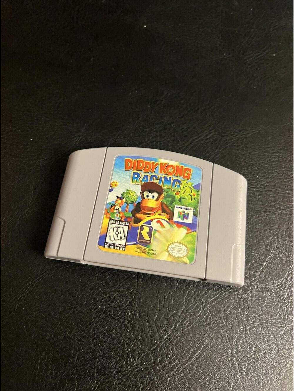 Diddy Kong Racing (Nintendo 64 N64, 1997) Game Cartridge Only - USA